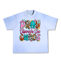 Grape Ice pray through the chaos Urban Heavy Tee - Artiststas