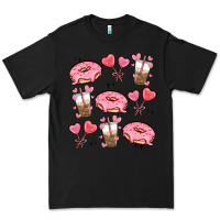 Black valentines day doodles Premium Tee - MaliasSmallBusiness