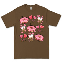 Cacao valentines day doodles Premium Tee - MaliasSmallBusiness