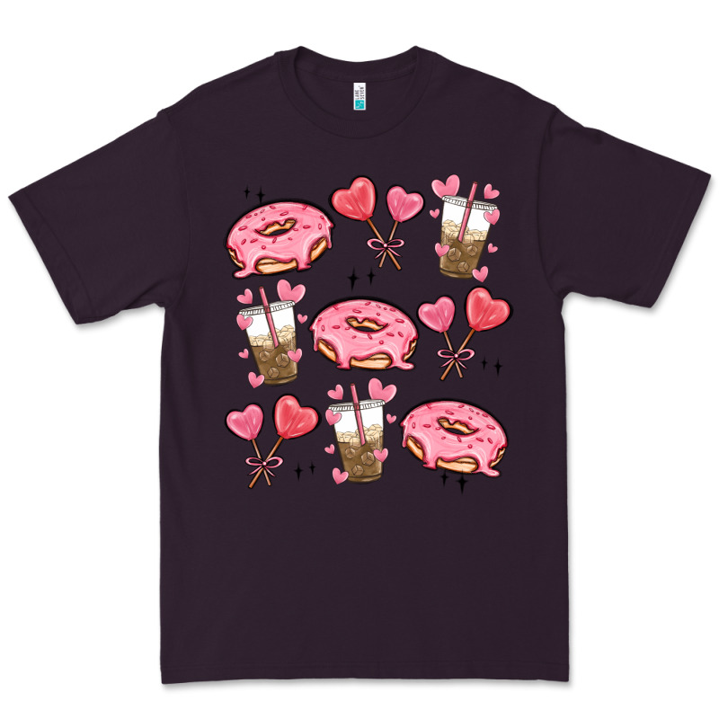 Valentines Day Doodles Premium Tee by MaliasSmallBusiness | Teevron