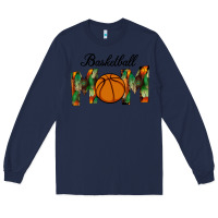 Navy Basketball Mom Long Sleeve Tee - Bettercallsaul