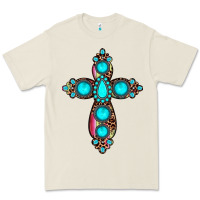 Bone gemstone cross Premium Tee - JahusDesignShop