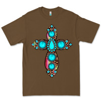 Cacao gemstone cross Premium Tee - JahusDesignShop