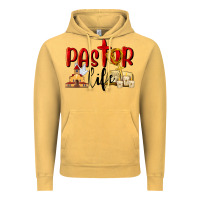 Vintage Mustard Pastor Life Vintage Hoodie - LillyAllenDesigns