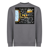 Storm i'm a bus driver school bus black Heavyweight Sweatshirt - TumblerDesignByShophia