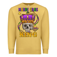 Antique Gold skull mardi gras king Premium Sweatshirt - FaDigitalArtStudio