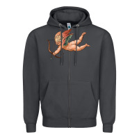 Smoke cupid olivia Zipper Hoodie - OliviaCreatesArt