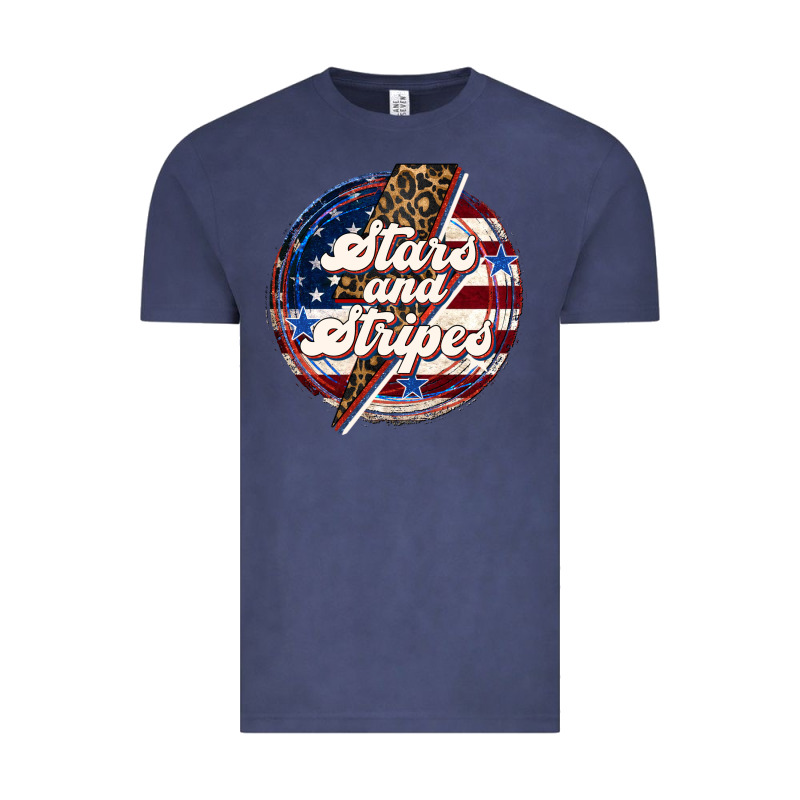 Western Stars And Stripes 4th Of July Vintage Tee by LillyAllenDesigns | Teevron