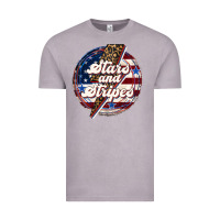 Vintage Zinc Western Stars and Stripes 4th of July Vintage Tee - LillyAllenDesigns