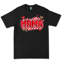 Black valentine mama Premium Tee - MaliasSmallBusiness