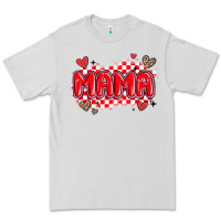Dove Grey valentine mama Premium Tee - MaliasSmallBusiness