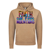 Vintage Coffee Faith Can Move Mountains Vintage Hoodie - LillyAllenDesigns