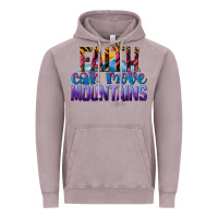 Vintage Zinc Faith Can Move Mountains Vintage Hoodie - LillyAllenDesigns