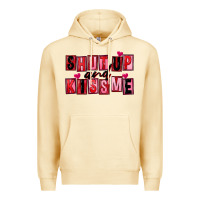 Pina Colada Shut up and kiss me Premium Hoodie - FaDigitalArtStudio