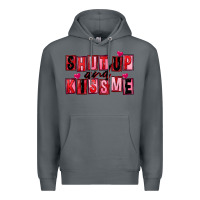 Rock Shut up and kiss me Premium Hoodie - FaDigitalArtStudio