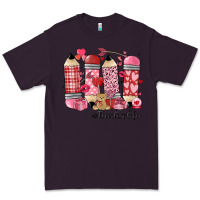 Plum valentines day teacher life Premium Tee - MaliasSmallBusiness