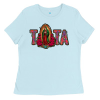 Tata Lady Of Guadalupe Ladies Tee | Teevron