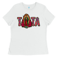White tata lady of guadalupe Ladies Tee - Jasminsmagicworld
