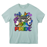Arona gaymer pride Heavy Core Tee - MaliasSmallBusiness