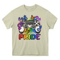 Mossy gaymer pride Heavy Core Tee - MaliasSmallBusiness