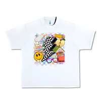 White retro teacher Urban Heavy Tee - Artiststas