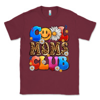 Burgundy cool moms club Classic Tee - LillyAllenDesigns