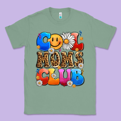 Cool Moms Club Classic Tee Designed By Lillyallendesigns
