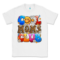 White cool moms club Classic Tee - LillyAllenDesigns