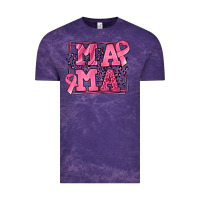 Cloud Purple Breast Cancer Awareness mama Vintage Tee - LillyAllenDesigns