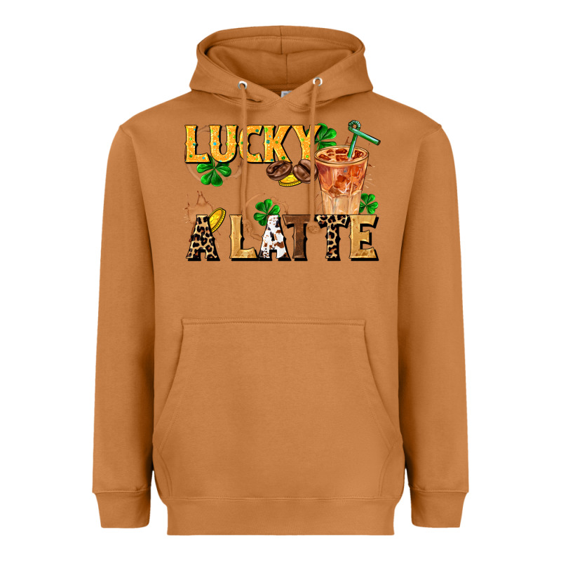 Lucky A Latte Heavyweight Hoodie by FaDigitalArtStudio | Teevron