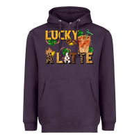 Plum lucky a latte Heavyweight Hoodie - FaDigitalArtStudio