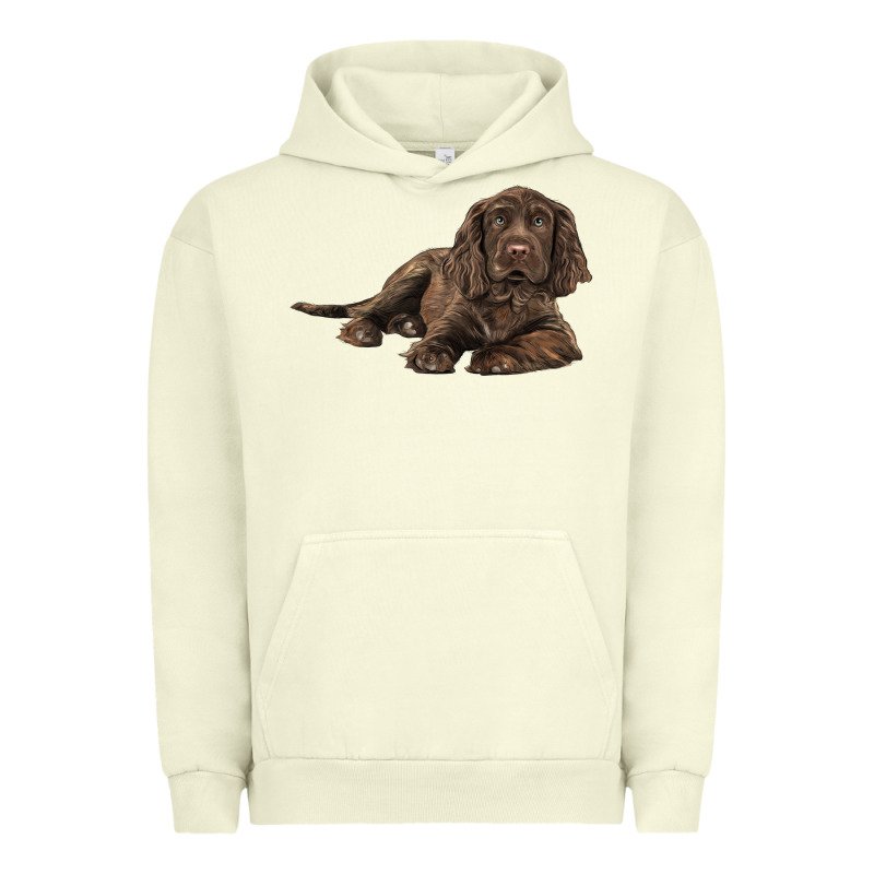Sussex Spaniels Llustrations Urban Hoodie by LillyAllenDesigns | Teevron