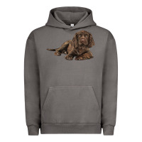 Pigment Tornado Sussex Spaniels llustrations Urban Hoodie - LillyAllenDesigns