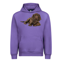 Tulip Sussex Spaniels llustrations Urban Hoodie - LillyAllenDesigns