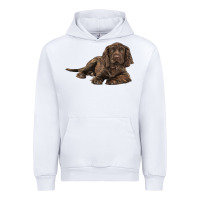 White Sussex Spaniels llustrations Urban Hoodie - LillyAllenDesigns
