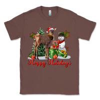 Chestnut happy holidays baby deer Classic Tee - LillyAllenDesigns