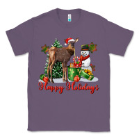 Lavender happy holidays baby deer Classic Tee - LillyAllenDesigns