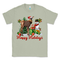 Matcha happy holidays baby deer Classic Tee - LillyAllenDesigns