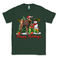 Sports Green happy holidays baby deer Classic Tee - LillyAllenDesigns