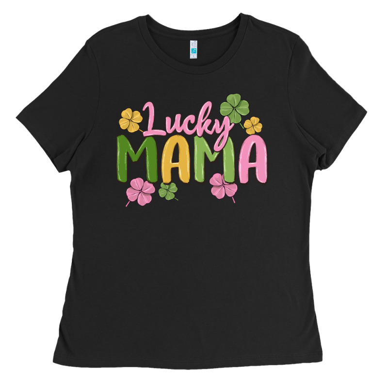 Lucky Mama Ladies Tee by MaliasSmallBusiness | Teevron