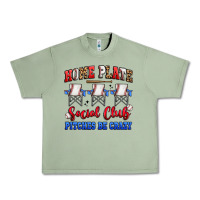 Oil Green home plate social club pitches be crazy Urban Heavy Tee - Artiststas