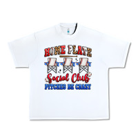 White home plate social club pitches be crazy Urban Heavy Tee - Artiststas