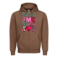 Chestnut it s not me it s you Zipper Hoodie - OliviaCreatesArt