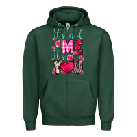 Sports Green it s not me it s you Zipper Hoodie - OliviaCreatesArt