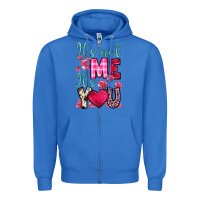 True Royal it s not me it s you Zipper Hoodie - OliviaCreatesArt