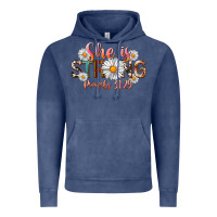 Vintage Denim Western She Is Strong Vintage Hoodie - LillyAllenDesigns