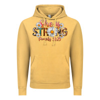 Vintage Mustard Western She Is Strong Vintage Hoodie - LillyAllenDesigns