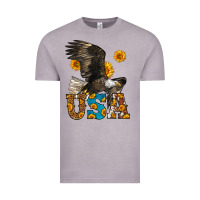 Vintage Zinc Western Usa Eagle 4th of July Vintage Tee - LillyAllenDesigns