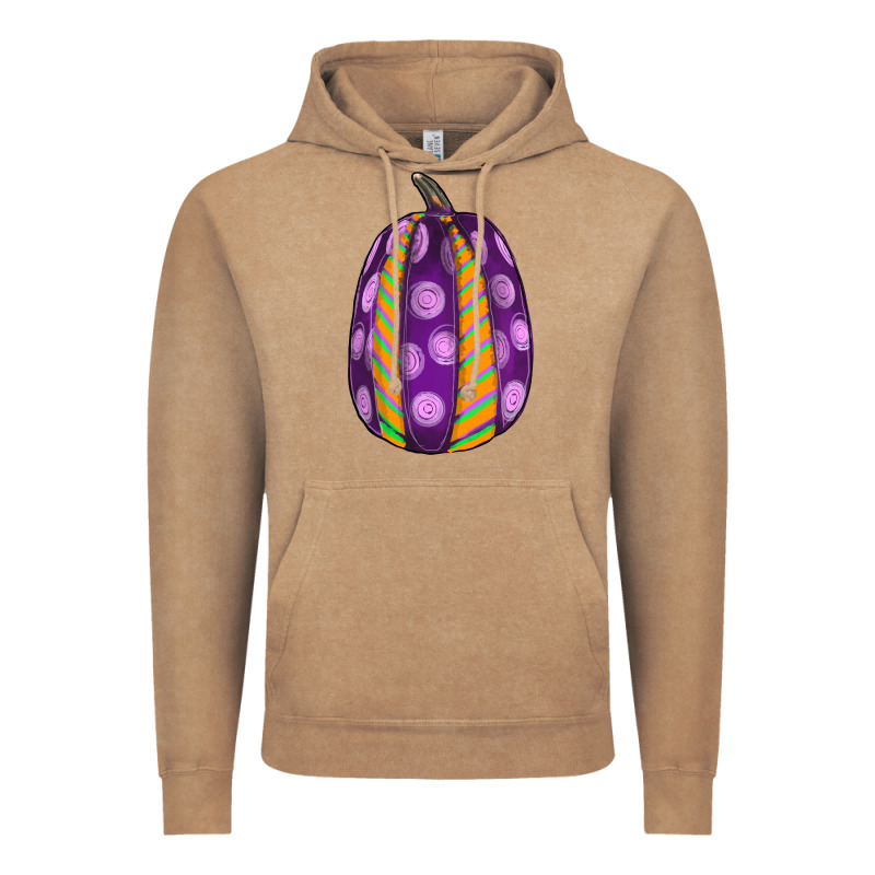 Watercolor Halloween Pumpkin Vintage Hoodie by RanaPortraitStore | Teevron