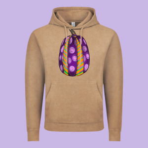 Watercolor Halloween Pumpkin Vintage Hoodie Designed By Ranaportraitstore